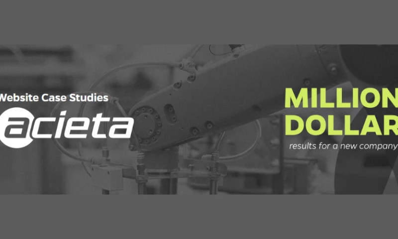 Acieta - Website Case Study