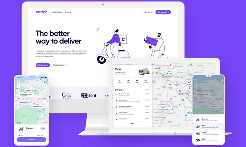 Pavans Group - Delivery Website and Mobile App, Fleet Management