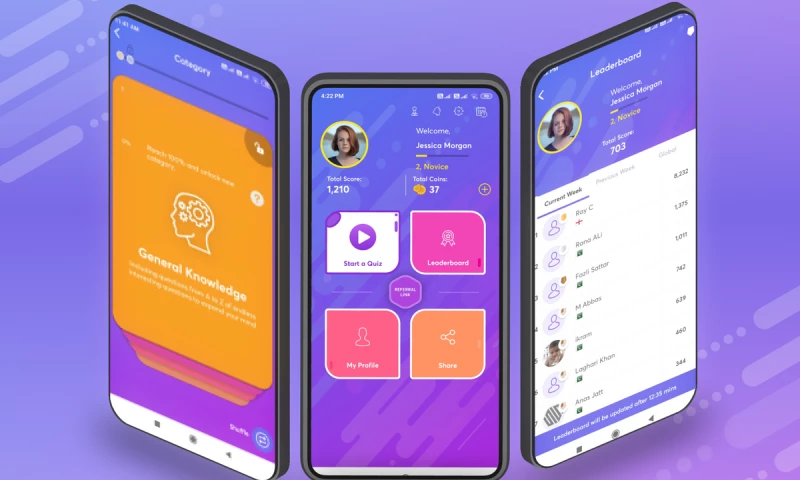 Pavans Group - Android Quiz App Development