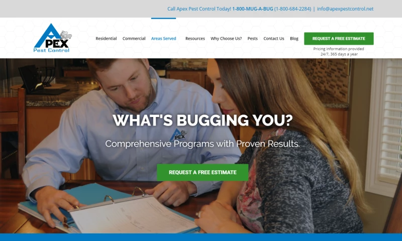 216digital - Apex Pest Control