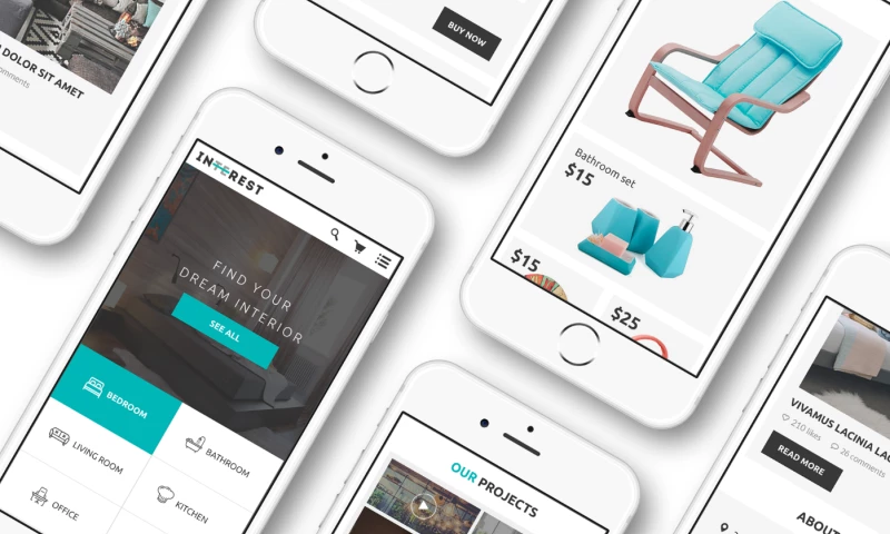 Dunice Alliance - INteREST shop landing page