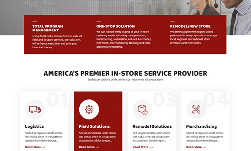 WordPress Website - FootPrint