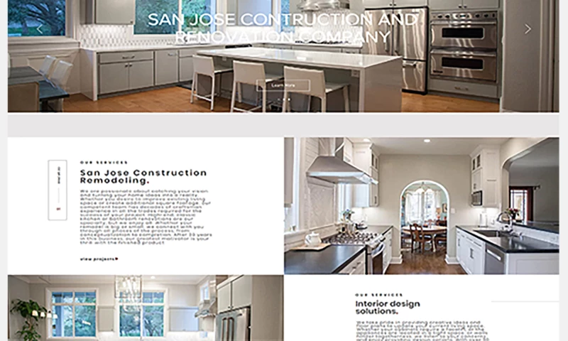 Custom Bootstrap Technology Website