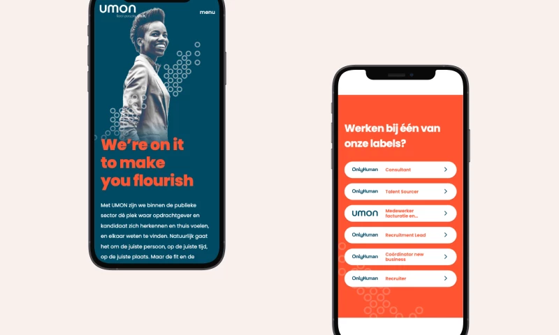 A custom WordPress website for Umon