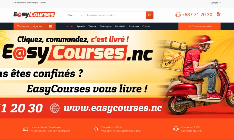 Orao web - Easycourses