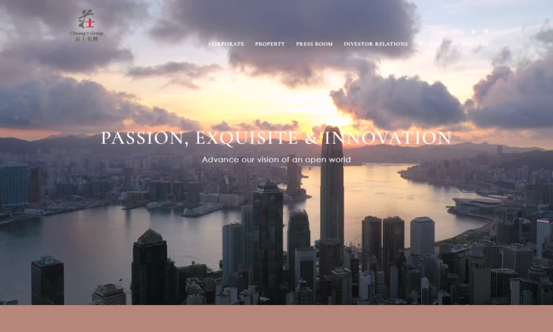 Chuangs Group Website Design & Development