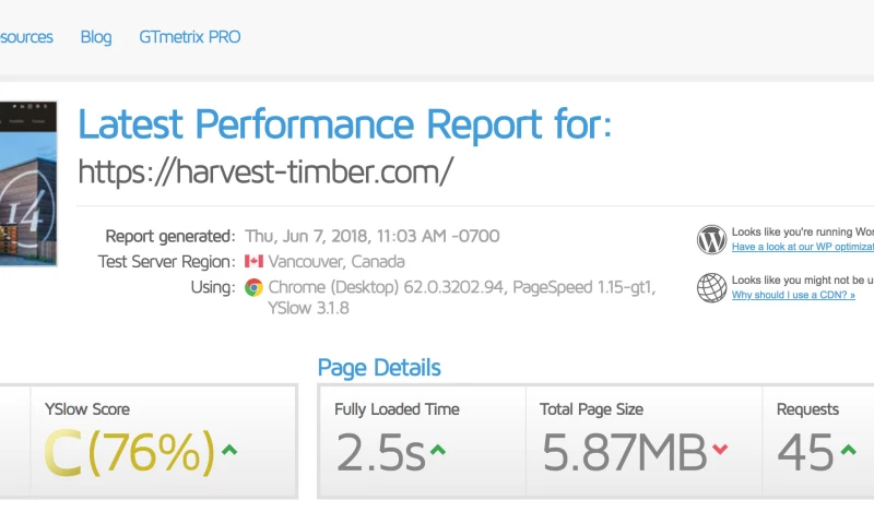 W3 Affinity - Manufacturer Site Speed SEO