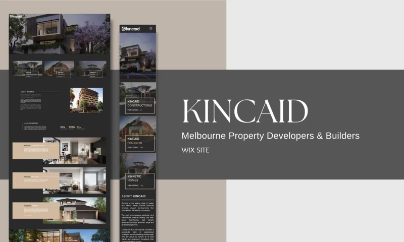 Flow Cre8tive Website Design - Kincaid