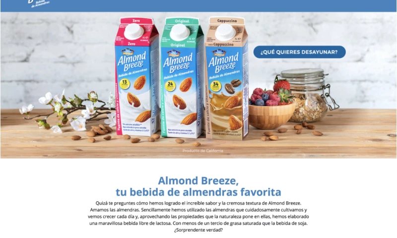 LaviniaNext - ALMOND BREEZE CAMPAIGN