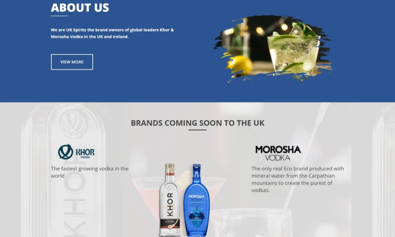 EZ Rankings - UK Spirits - Web Development Portfolio