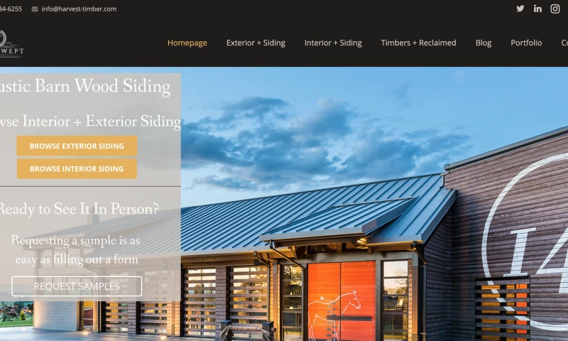 W3 Affinity - Manufacturer Website Design