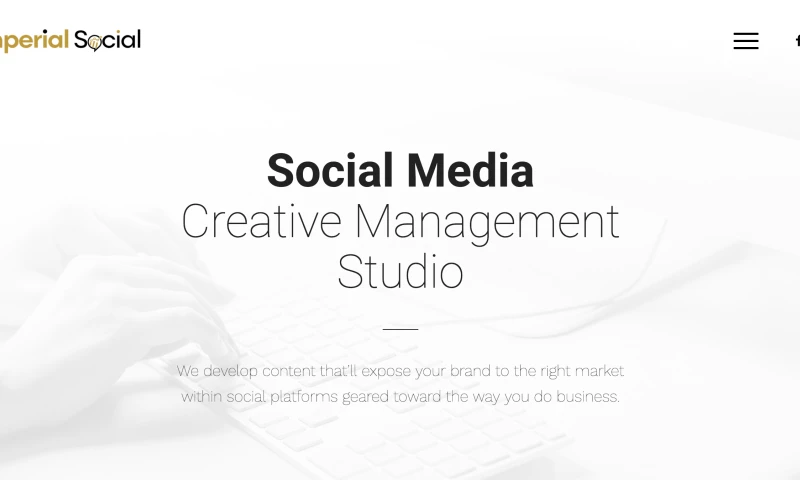 W3 Affinity - Social Media Agency Web Site