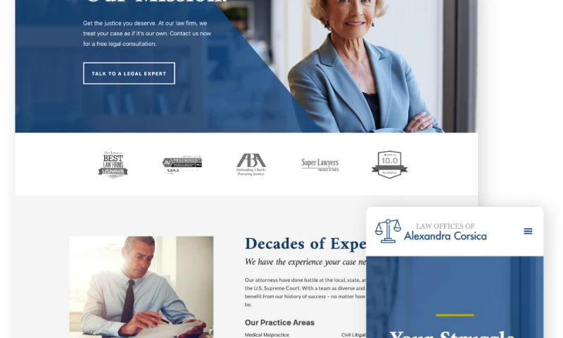 Fletcher Digital - Corsica Law Template