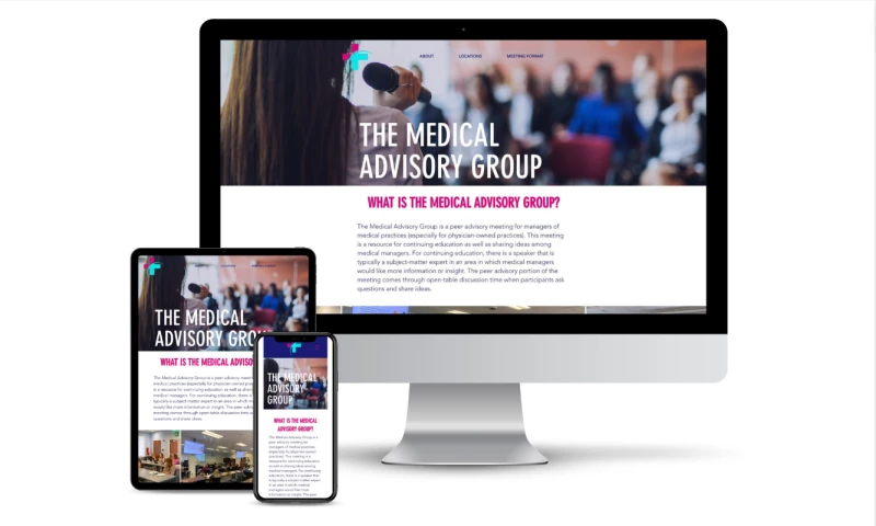 Website Design + Services - Medical Association