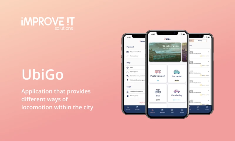 UbiGo - MaaS application development