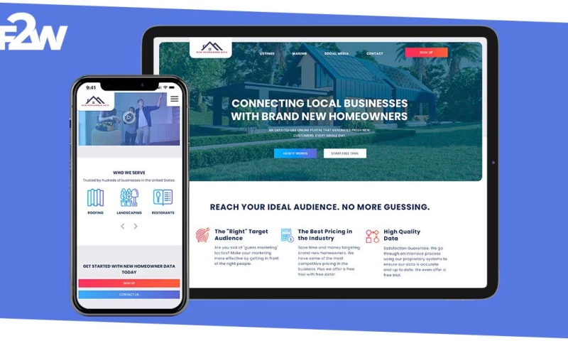 Flow2web - New Homeowner Data