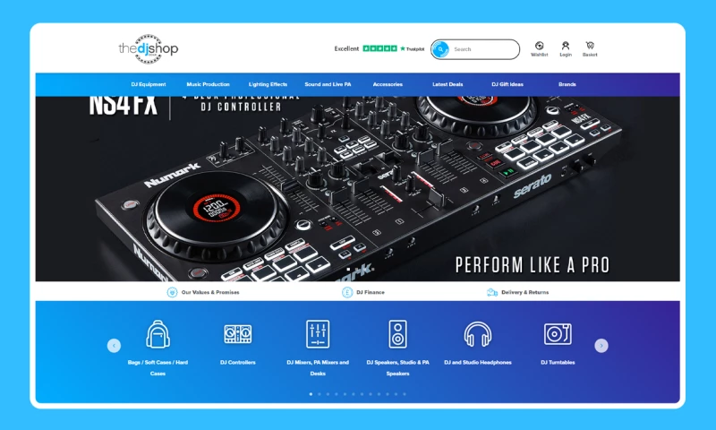 Raulji Technologies - The DJ Shop