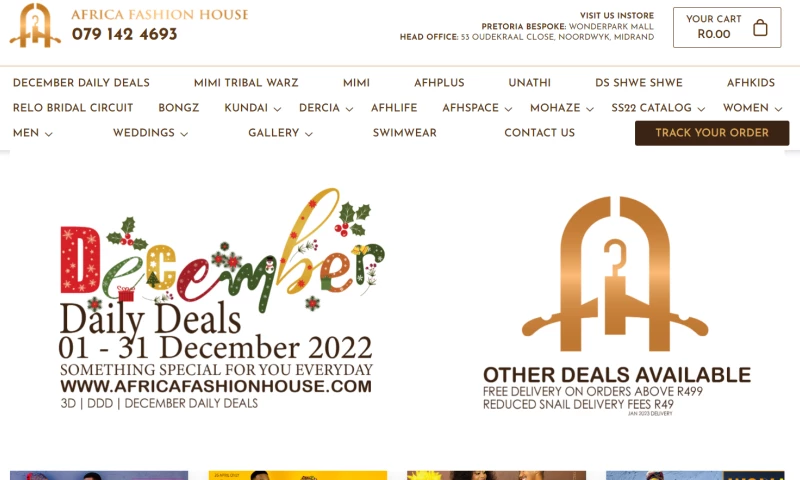 Raulji Technologies - Africa Fashion House