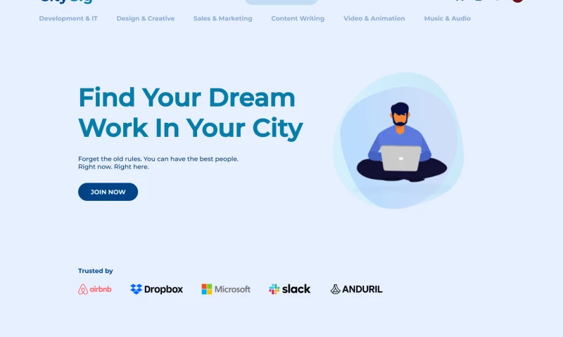 Skystis Infotech - CityGig - Job and Bidding Portal