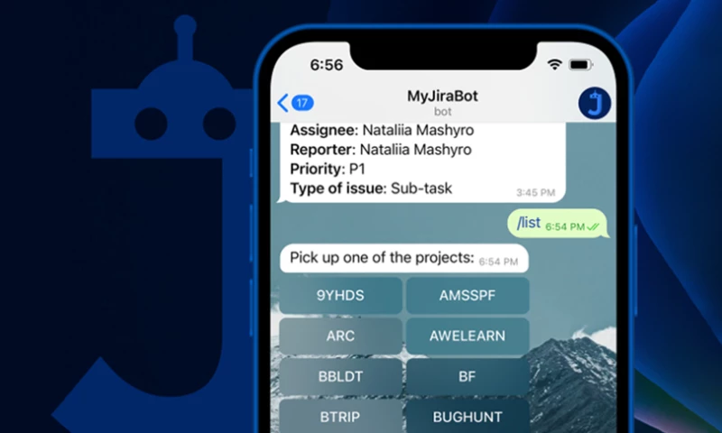 MyJiraBot by Redwerk | Ukraine