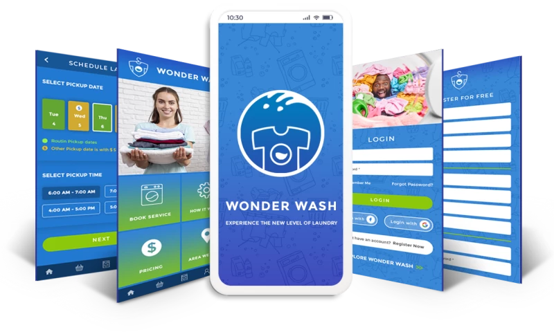Webmantra Creations - On Demand Laundry App Development