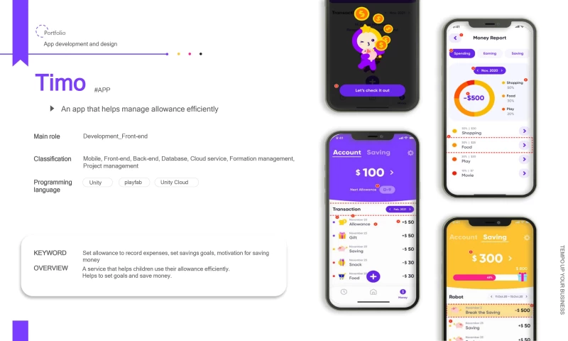Uptempo Vietnam - Timo: Pocket Money Management App For Children