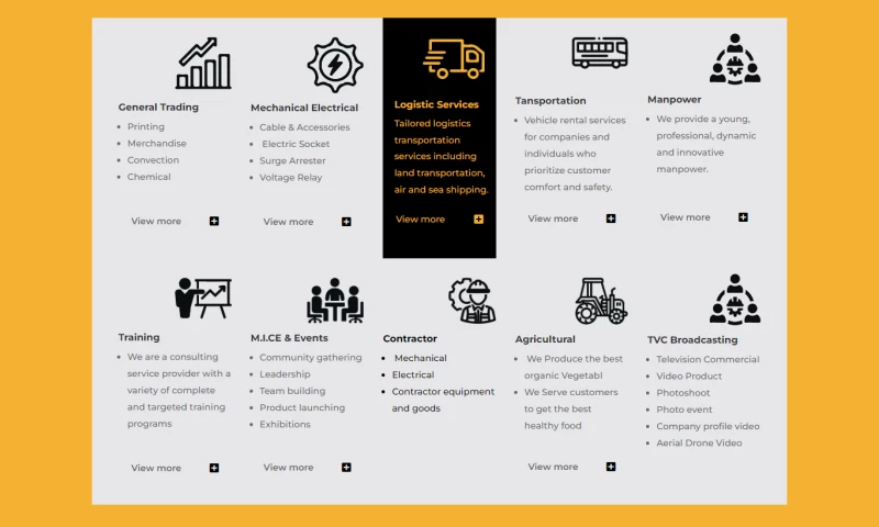KiosMaya - Landing Page for B2B Company