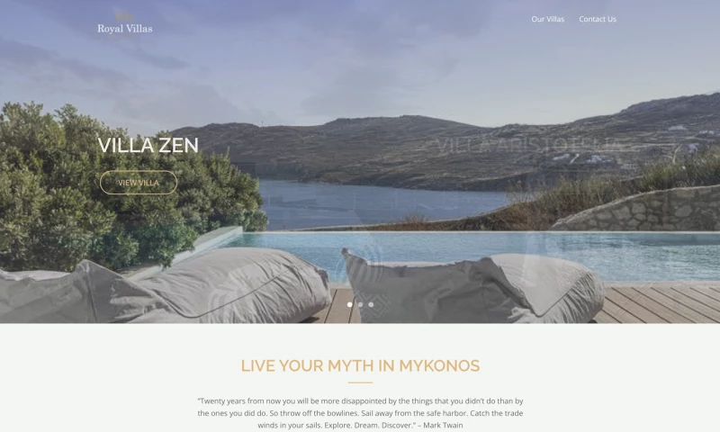 BUYTE - WordPress Luxury Villas Website