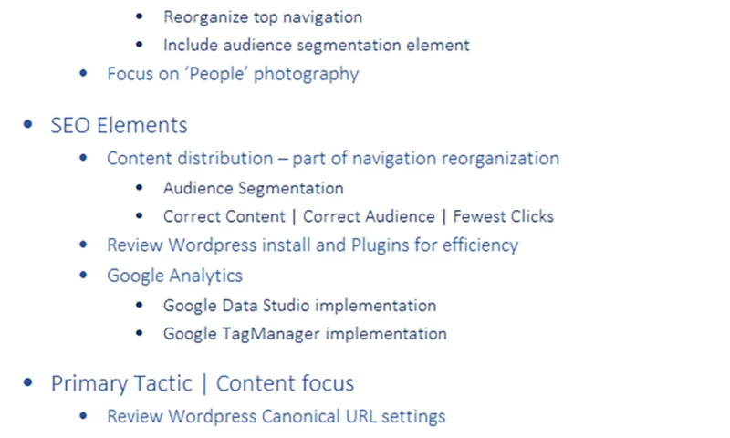 Digital Strategy Initial Session
