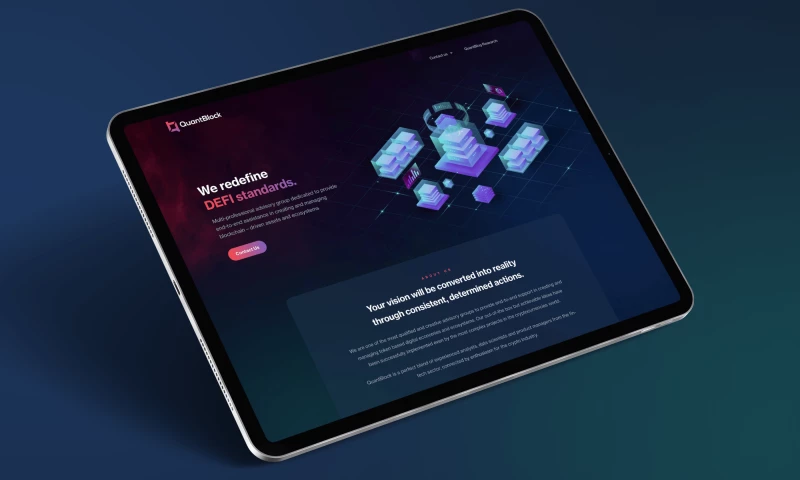 Webpop Design - Quantblock