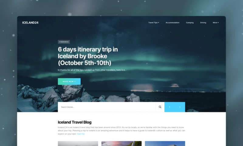 Webpop Design - Iceland24