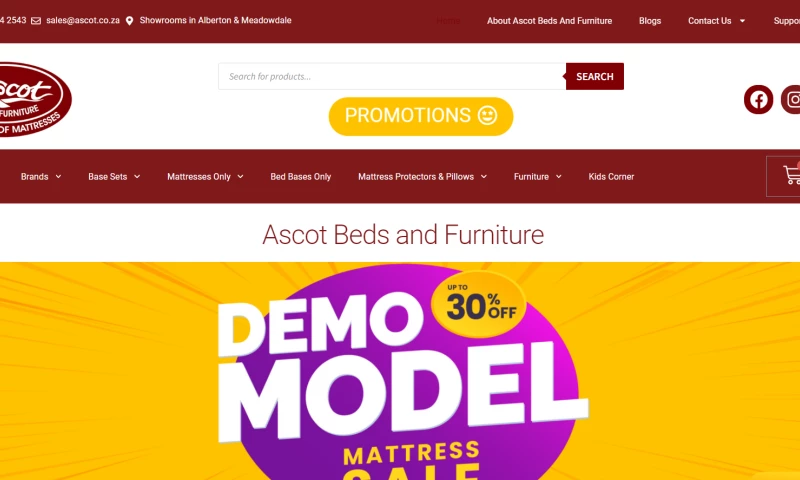 Blue Pea Marketing - Ascot Beds & Furniture