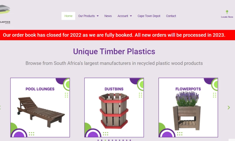 Blue Pea Marketing - Unique Timber Plastics