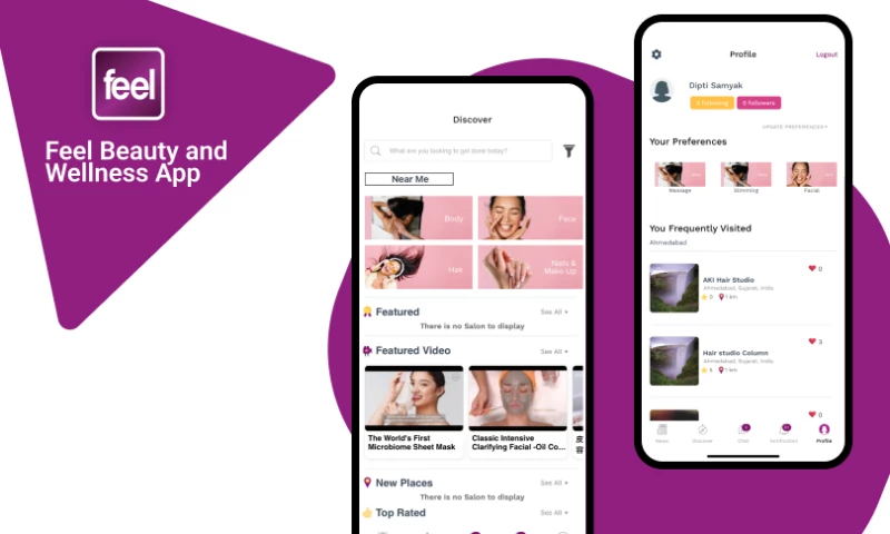Samyak Infotech Pvt Ltd - Feel - Cross Platform Mobile App