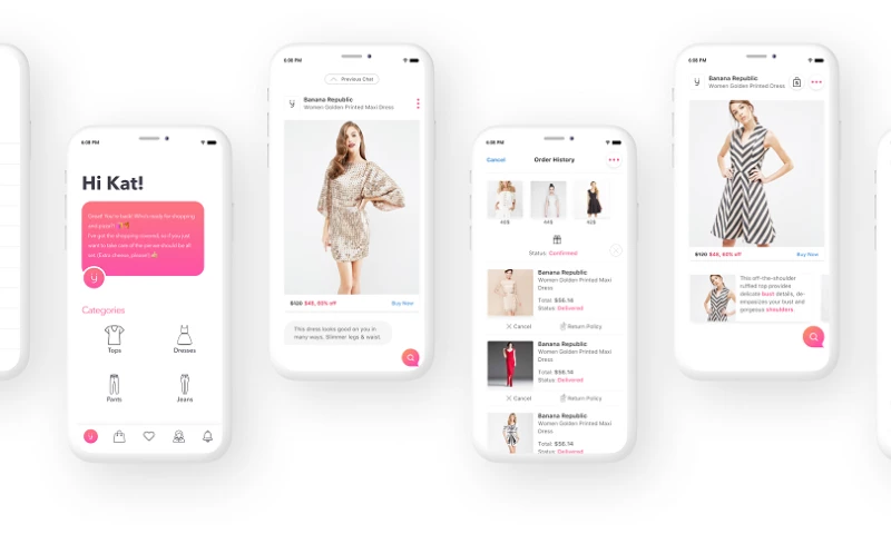 Lily AI - An E-commerce Platform, Mobile Application