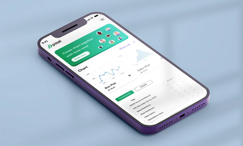 Spixel - Preset.io UI Design