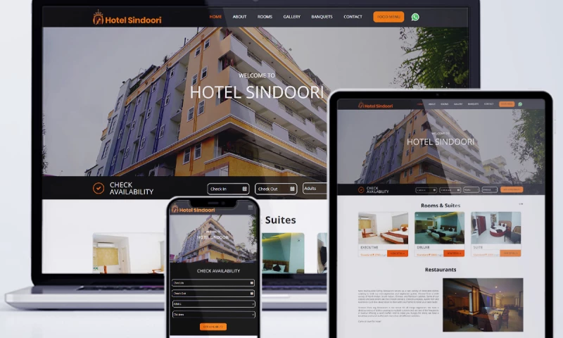 SYOFT - Web Application for Hotel Sindoori