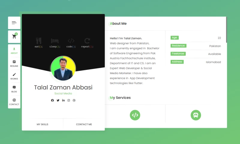 Business Portfolio Website on Wordpress