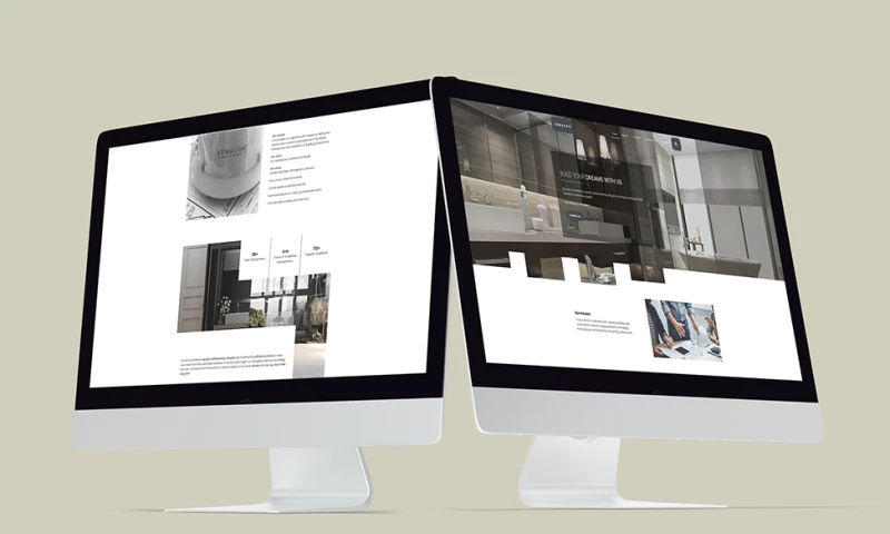 Marketwork Creative Studio - Armacom Construction full website build