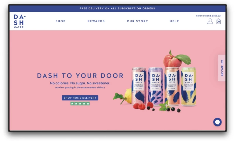 Mercury Labs - DASH Water