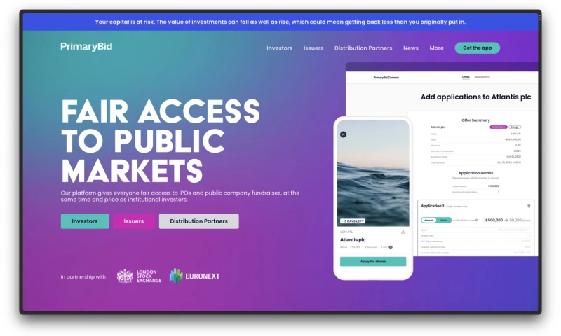 Mercury Labs - Primary Bid