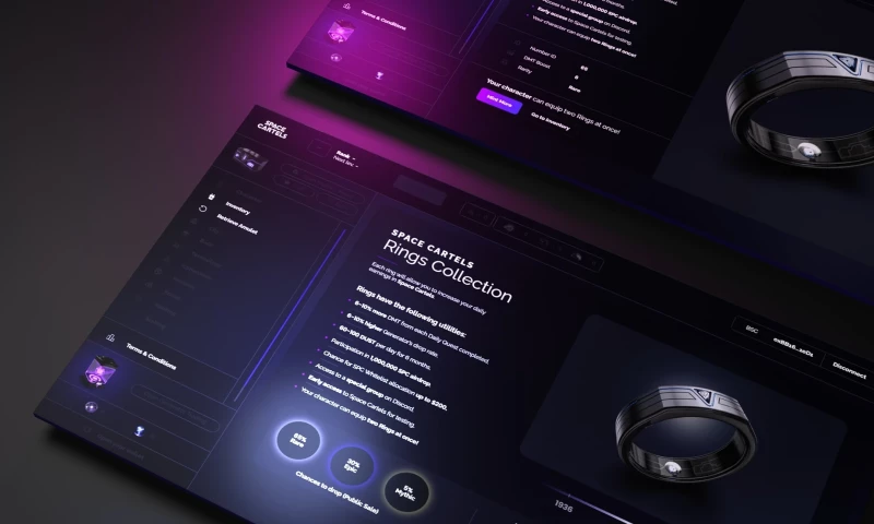 3dev - Smart Contracts & Web App Dev for Gaming Company