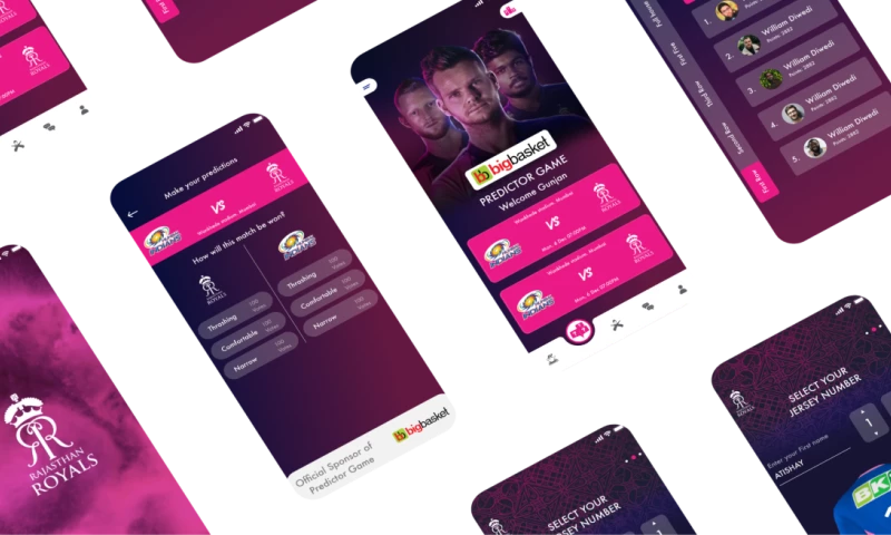 Yellow Panther - Rajasthan Royals Mobile app