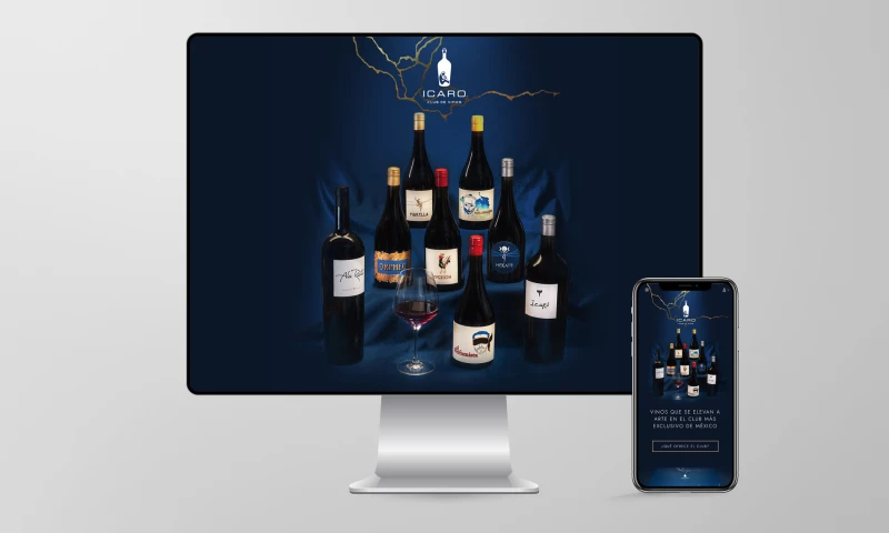 Baja Web Squad - Icaro Wine Club Membership Website