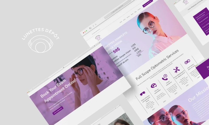 Kreative Development - How we helped Lunettes Dépôt Store in less than 3 months