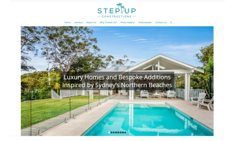 Websites 4 Small Business - Step-Up Constructions