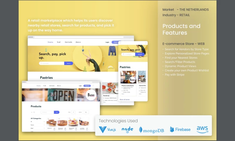 Black Vault Technologies - Mobile App with Website