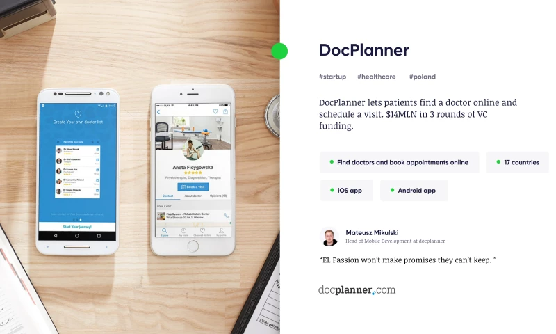 Docplanner Mobile App