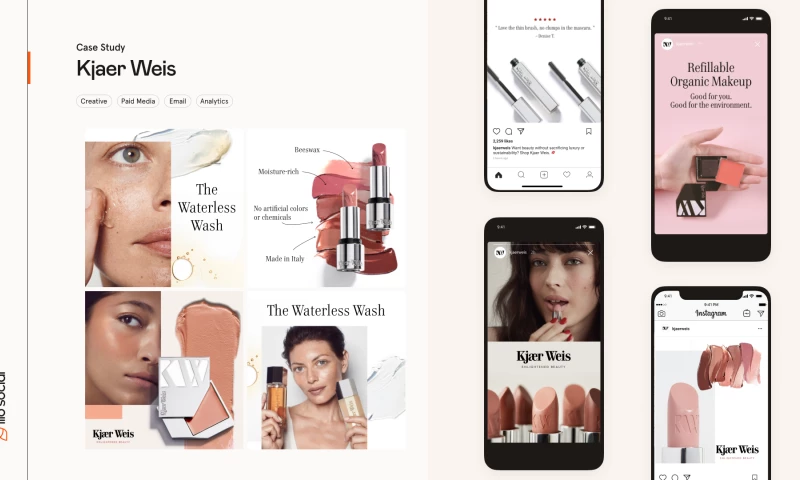Lilo Social - Growing the e-commerce business for Kjaer Weis