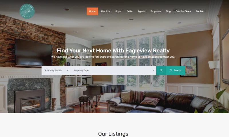 Digital Kingdom Interprises - Real Estate Website